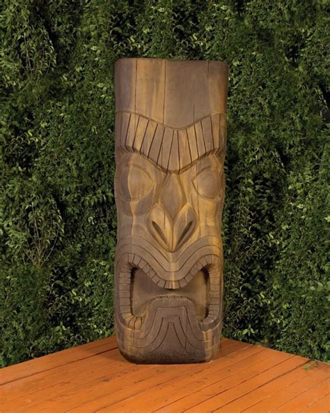 Pin on Tiki | Tiki statues, Tiki room, Tiki art