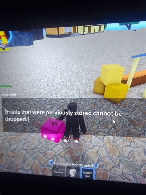 Cannot drop blox fruit help : r/bloxfruits