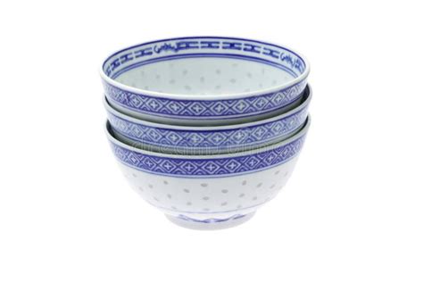 Chinese Traditional Rice Bowls Stock Photo - Image of baked, handmade: 5273898