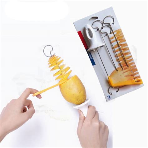 Spiral Potato Cutter for Kitchen - Cooking In Plain Greek