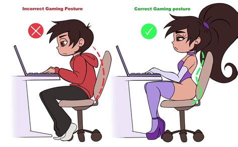 Correct Gaming Posture / Incorrect Gaming Posture: Image Gallery (List View) (List View) | Know ...