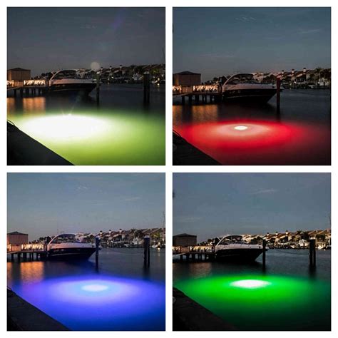 LED Underwater Dock Lights | No Installation | 25,000 Lumens Bright