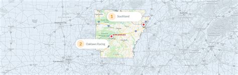 Arkansas Casinos: Map of Top Gambling Destinations