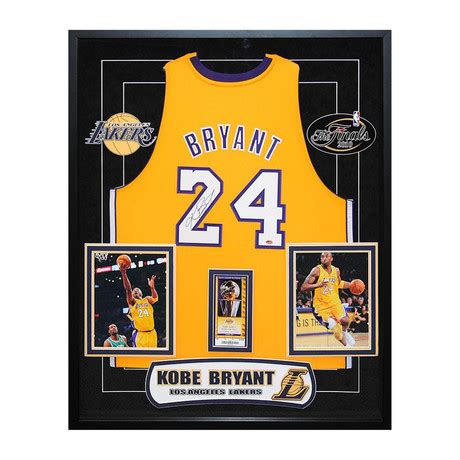 Framed + Signed NBA Jersey // Kobe Bryant - Legends Of Basketball ...