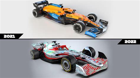 ANALYSIS: Comparing the key differences between the 2021 and 2022 F1 car designs | Formula 1®