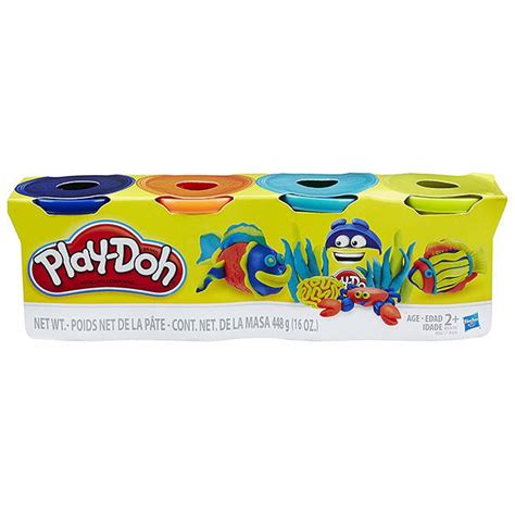 Play-Doh 4 Pack Classic Assorted | Target Australia