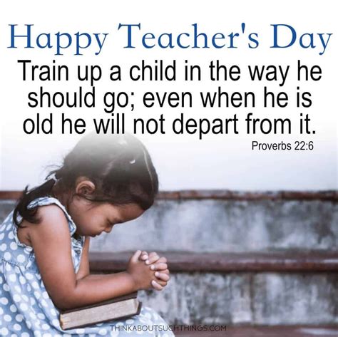 30 Uplifting Bible Verses for Teachers [With Images] | Verses for teachers, Happy teachers day ...