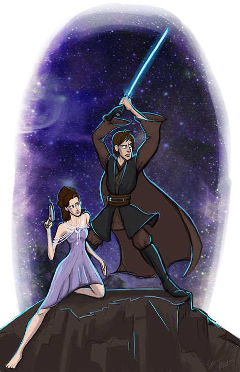 Anakin and Padme - Anakin and Padme Fan Art (37377696) - Fanpop