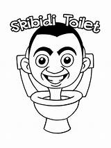 Skibidi Toilet coloring Pages  Coloring book Art Book sketch template