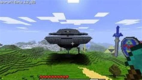 NEW Minecraft UFO's 2013 Minecraft Mod, Minecraft tutorial - YouTube