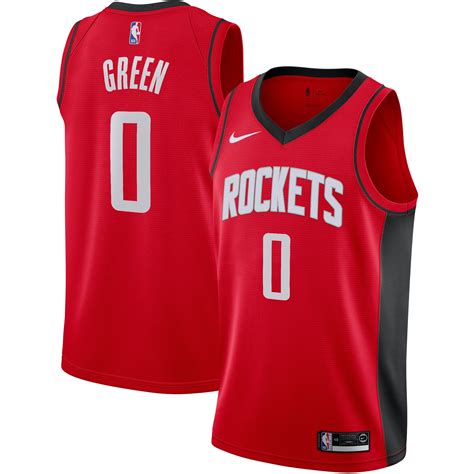 Nike Mens Houston Rockets Jalen Green 2021/22 Icon Swingman Jersey ...