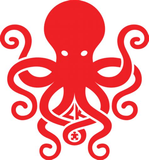 Octopus logo design on Behance