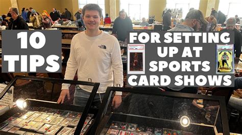 10 TIPS FOR SETTING UP AT SPORTS CARD SHOWS! HOW I SELL TONS OF SPORTS ...