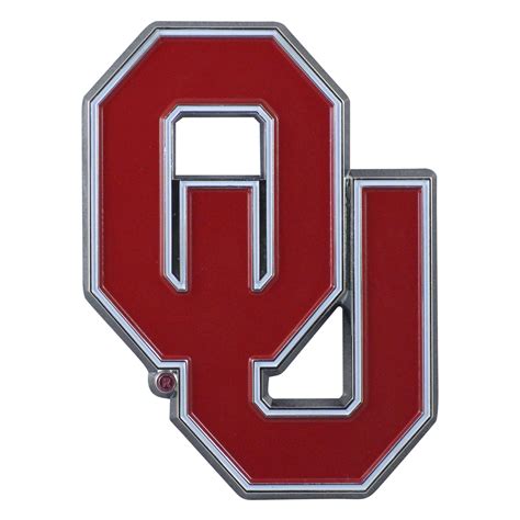 University of Oklahoma Color Emblem 3.2"x2.3" - Walmart.com - Walmart.com