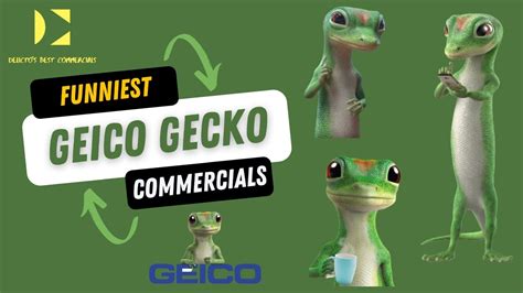 Best of Funny Geico Gecko Commercials (Part 1) - YouTube