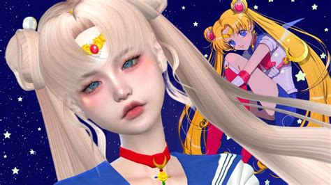 Preview- Create a sim Usagi Tsukino | Sailor Moon + DOWNLOAD (sims 4) | LaM4rtu on Patreon in ...