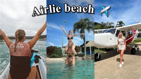 Airlie Beach | Jet skiing, Scenic Flight & Lagoon | 6 weeks backpacking Australia 🇦🇺 - YouTube