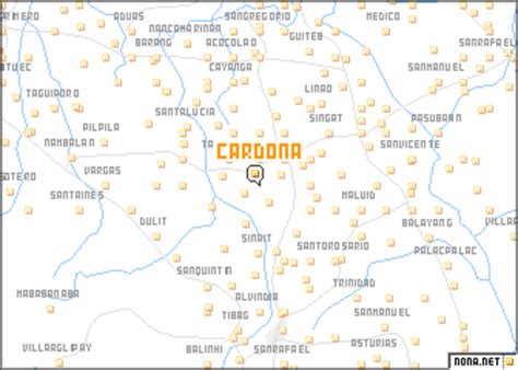 Cardona (Philippines) map - nona.net