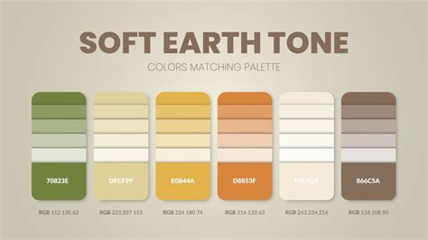 esquemas de cores em tons de terra ideias.paletas de cores são combinações de tendências e guias ...