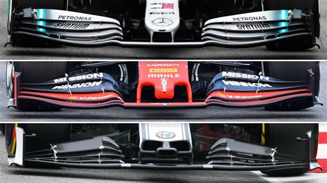 Front Wings: Analysis of the designs of all 10 F1 cars on the 2019 grid | Formula 1®