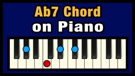 Ab7 Chord on Piano (Free Chart) – Professional Composers