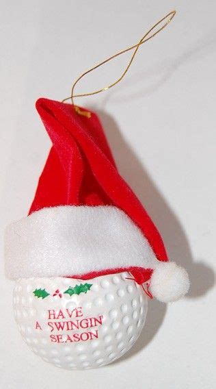 Golf Ball Ornament Have a Swinging Season-Christmas | Etsy | Golf ball crafts, Golf birthday ...