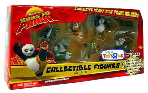 Kung Fu Panda Collectible Figures Gift Pack Exclusive Mattel Toys - ToyWiz