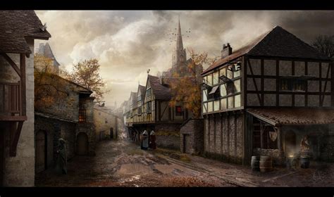 Medieval street by Gagrid on DeviantArt