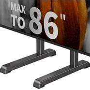 FITUEYES Universal Floor Swivel Tv Stand Base with Mount and Shelves ...