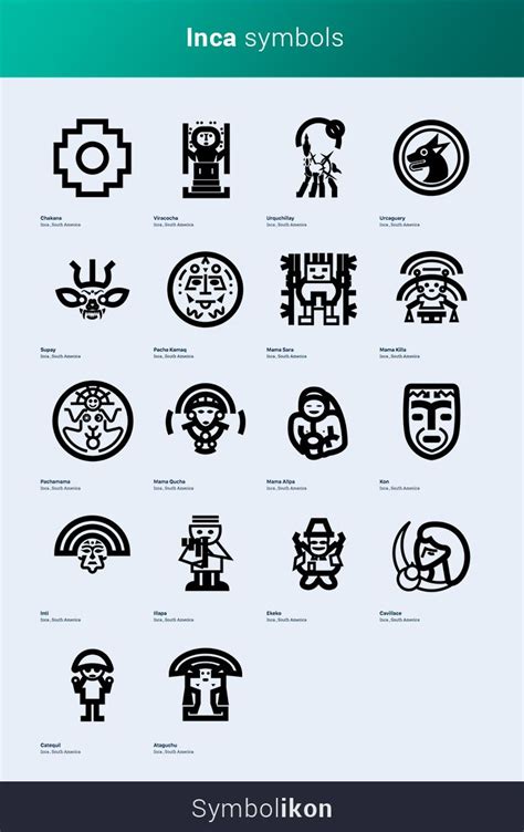 Inca Symbols - Ancient Symbols + meanings - Sketch Drawing Tattoo ...