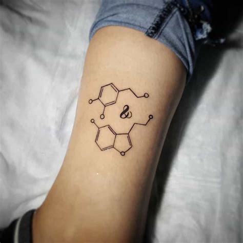 Top 81 Best Serotonin Tattoo Ideas - [2021 Inspiration Guide]