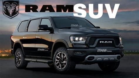 DODGE RAM suv || what could be ram suv look a like ' redesign - YouTube