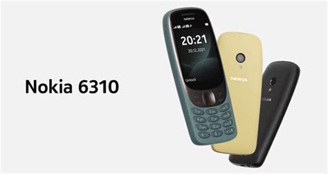 The Nokia 6310 returns in an elegant new body for €60 - Gizmochina