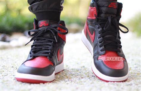 Air Jordan 1 OG Bred 2016 Release Date - Sneaker Bar Detroit