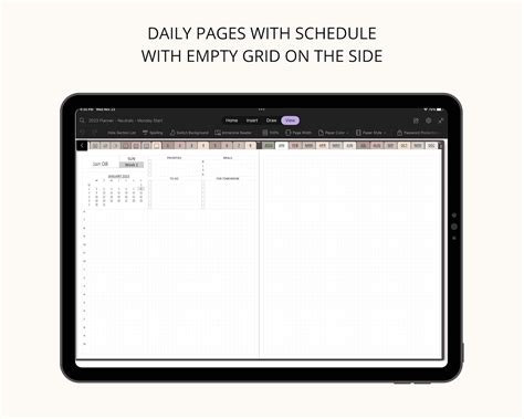 Onenote Digital Planner 2023 Onenote Weekly Template Onenote - Etsy