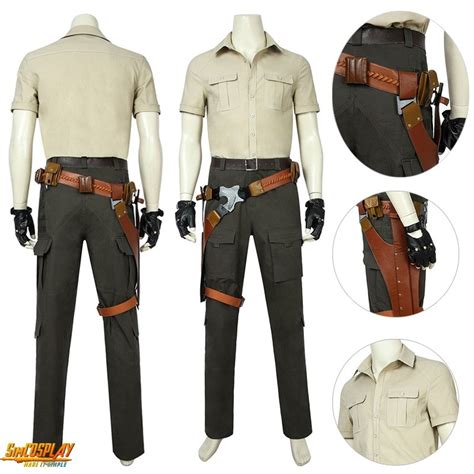 Jumanji Cosplay Costume Spencer Dr. Smolder Bravestone Suit