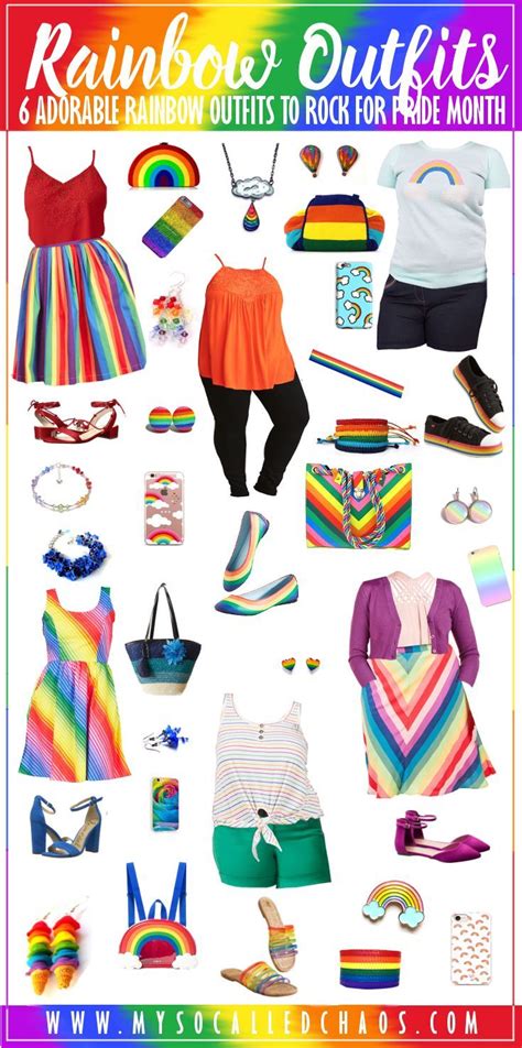 6 Adorable Rainbow Outfits to Rock for Pride Month | Rainbow outfit ...