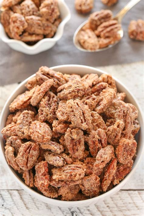 Homemade Candied Pecans - Live Well Bake Often