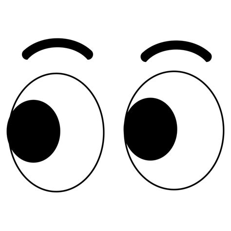 Cute Comic Cartoon Eyes On Transparent Background 17178077 Png – NBKomputer