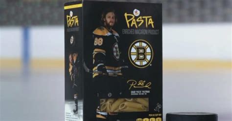 Bruins Star David Pastrnak Launches New Pasta For Charity - CBS Boston