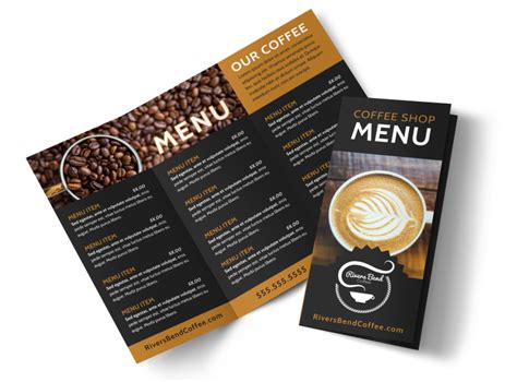 Coffee Shop Brochure Template | MyCreativeShop