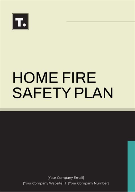 Free Home Fire Safety Plan Template - Edit Online & Download | Template.net