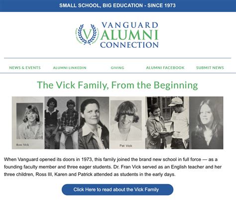 Vanguard November Alumni Connection – Vanguard College Preparatory School