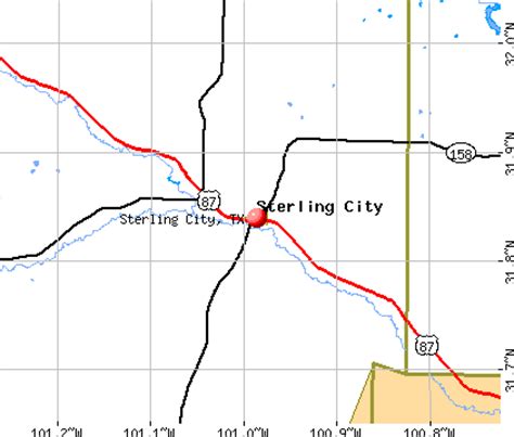 Sterling City, Texas (TX 76951) profile: population, maps, real estate ...