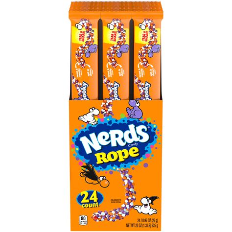 Nerds Spooky Rope Halloween Candy, 0.92 Oz (24 Count) - Walmart.com