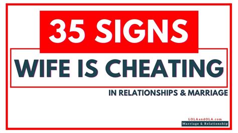 35 Warning Signs Your Wife is Cheating ️ [2024 Update]