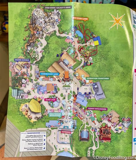 Disney's Hollywood Studios Gets a New Map With a BIG Change! | the disney food blog