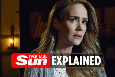 What did Sarah Paulson say about AHS: Roanoke? | The US Sun