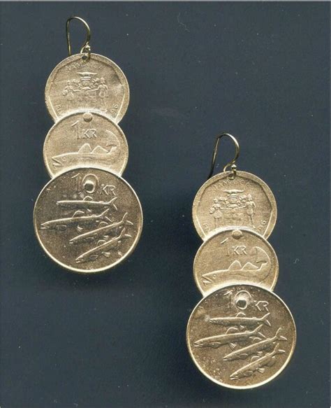 Gold Coin Earrings