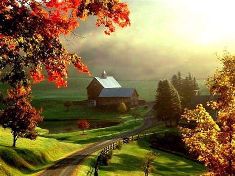 Fall Farm Wallpapers - Top Free Fall Farm Backgrounds - WallpaperAccess